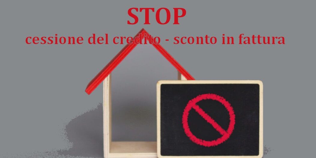 stop sconto in fattura